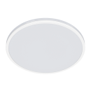 Philips 8719514431904 LED-Deckenleuchte Ozziet 1x18W | 1800lm | 2700K - dimmbar - SceneSwitch, weiß
