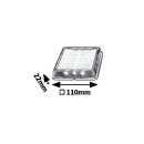 Rabalux 8104 LED Außen Solarleuchte Bilbao 1x0,2W | 4000K | IP67 - schwarz