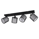 Trio 811400432 Deckeneinbauleuchte Burton 4x28W | E14 - weiß, schwarz