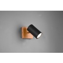 Trio 812400132 Decken- oder Wand-Spotleuchte-Marley 1x35W | Gu10 - schwarz