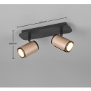 Trio T814500265 Spot-Deckenleuchte GILLAN GU10