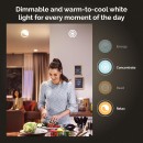 Philips Hue 8720169319394 LED Spot-Deckenleuchte Fugato  | 4x4,2W GU10 | 2000-6500+RGBK