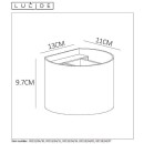 Lucide 09218/04/02 LED Wandleuchte Xio 1x3,5W | G9 | 2700K