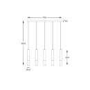 Zuma Line 003064-024518 Pendelleuchte MADERA G9
