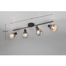 Trio T862800432 Spot-Deckenleuchte TARIFA  E14