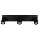 Trio T867700332 Spot-Deckenleuchte SOKA  | 10W GU10 | schwarz