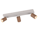 Trio T867700365 Spot-Deckenleuchte SOKA  | 10W GU10 | braun