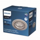 Philips Dive SL261 LED Spotleuchte 1x5W | 350L | 2700K - dimmbar, Schutz EyeComfort, Nickel