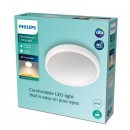 Philips Doris CL257 LED Badezimmerleuchte Deckenleuchte 1x6W | 640LM | 4000K | IP44 - Schutz EyeComfort, Nickel