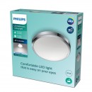 Philips Doris CL257 LED Badezimmerleuchte Deckenleuchte 1x6W | 640LM | 4000K | IP44 - Schutz EyeComfort, chrom