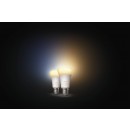 Philips Hue 8719514291256 LED 2x8w | E27 | 1100lm | 2200-6500k - Set, White Ambiance, dimmbar, Bluetooth