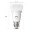 Philips Hue 8719514291317 LED E27 2x9W | E27 | 1100lm | 2000-6500K | RGB - Set 2 Stück, dimmbar, Bluetooth, White and color Ambiance