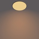 Philips 8719514327160 LED-Deckenleuchte Super Slim 1x36W | 3200lm | 2700k - schwarz