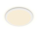 Philips 8719514327184 LED-Deckenleuchte Super Slim 1x15w | 1300lm | 2700k | IP44 - weiß
