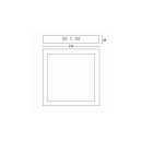 Philips 8719514328716 LED Deckenleuchte Magneos Slim 1x12w | 1150lm | 2700k - weiß