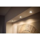 Philips Hue 8719514342828 LED Spotleuchte Milliskin 3x5w | Gu10 | 1050lm | 2200-6500k - Set 3 Stück, dimmbar, White Ambiance, Aluminium