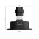 Philips Hue 8719514342866 LED Spotleuchte Centura 3x5,7w | Gu10 | 1050lm | 2200-6500K | RGB - Set 3 Stück, dimmbar, Bluetooth, White and color Ambiance, Aluminium