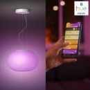Philips Hue 8719514343528 LED Hängende Deckenleuchte Flourish 1x39,5w | 2550-2750lm | 2000-6500K - White and color Ambiance, dimmbar, Bluetooth, weiß