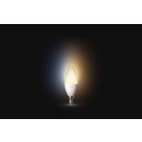Philips Hue 8719514356733 LED Set 2x4w | E14 | 470lm | 2200-6500K - 2 Stück, kerze, dimmbar, bluetooth, weiß