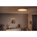 Philips Hue 8719514382688 LED-Deckenleuchte Aurelle 1x21w | 2450lm | 2200-6500k - White Ambiance, dimmbar, Bluetooth, weiß