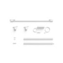 Philips Hue 8719514407909 LED Wandleuchte Punkt Perifo - Set mit Gradient LED Röhre 1x39,9W | 2x490lm, 1x1820lm | 2000-6500K+RGB - Weiß und Farbambiente, weiß