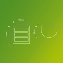 Philips 8719514417656 LED Außen Wandleuchte mit Sensor Python 1x6w | 500lm | 4000k | IP44 - Anthrazit