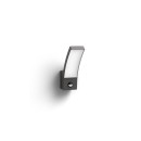 PHILIPS 8719514417731 LED Außen Wandleuchte mit Bewegung Splay 1x12w | 1200lm | 4000k | IP44 - Anthrazit
