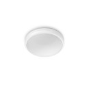 Philips 8719514417915 LED Außen Deckenleuchte Doris 1x6w | 600lm | 2700k | IP54 - EyeComfort, weiß