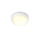 Philips 8719514417915 LED Außen Deckenleuchte Doris 1x6w | 600lm | 2700k | IP54 - EyeComfort, weiß