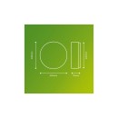 Philips 8719514417915 LED Außen Deckenleuchte Doris 1x6w | 600lm | 2700k | IP54 - EyeComfort, weiß