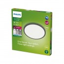 Philips 8719514418011 LED Außen Deckenleuchte SuperSlim 1x15w | 1500lm | 4000k | IP54 - Scene Switch, schwarz