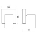 Philips 8719514435216 Deckeneinbaustrahler Kosipo 1x5,5W | GU10 - verstellbar, weiß