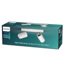 Philips 8719514435230 Deckeneinbaustrahler Kosipo 2x5,5W | GU10 - verstellbar, weiß