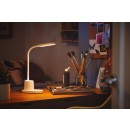 Philips 8719514443792 LED-Tischleuchte Rock 1x7W | 200lm | 3000-5700K - USB, dimmbar, mit Handyständer, weiß