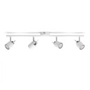 Philips 8719514465350 Deckeneinbaustrahler Meranti 4x35W | GU10 - weiß