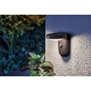 Philips 8719514476950 LED-Solar-Außenwandleuchte mit Bewegungssensor Tyla 1x1,2W | 255lm | 4000K | IP44