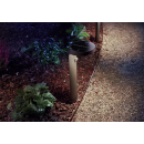 Philips 8719514476974 LED-Solar-Gartensäule mit Bewegungssensor Tyla 1x1,2W | 255lm | 4000K | IP44 - anthrazit