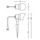 Philips 8719514477117 GardenLink 1x6W | 660lm | 4000K | IP44 - steckbar, schwarz