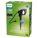 Philips 8719514477094 GardenLink 1x6W | 600lm | 2700K | IP44 - steckbar, schwarz