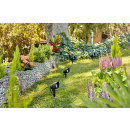 Philips 8719514477216 Gartenpfosten GardenLink 1x24W | 600lm | 2700K | IP44 - steckbar, schwarz