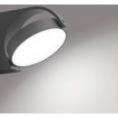 Philips 8719514477278 LED-Außenwandleuchte Mimosa 1x7W | 680lm | 4000 K | IP44 - Anthrazit