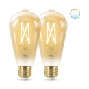 Philips 8719514551077 LED intelligente Lampe | 7W E27 | 640 lm | 2000-5500K