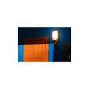 Philips WiZ 8720169072114 LED Außenleuchte mit Kamera | 17W integrierte LED-Quelle | 2700K