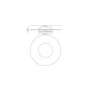 Philips 8720169195318 LED Deckenleuchte Garnet | 40W integrierte LED-Quelle | 4400 lm | 4000K