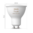 Philips Hue 8720169254503 LED intelligente Lampe | 4,2W GU10 LED | 400lm | 2000-6500+RGBK