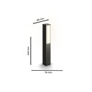 Philips 8720169257375 LED Wegeleuchte Stratosphere | 3,8W integrierte LED-Quelle | 800lm | 4000K