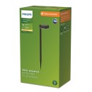 Philips 8720169265684 LED solar Erdspießleuchte Vynce | 1,5W integrierte LED-Quelle | 200lm | 2700K