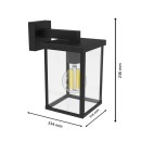 Philips 8720169266377 Außenwandleuchte Bellini E27