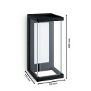 Philips 8720169266797 LED Außenwandleuchte Ulyzo | 12W integrierte LED-Quelle | 1500lm | 2700K