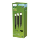 Philips 8720169269415 LED Niedervolt-Außenleuchte Purex | 4,5W integrierte LED-Quelle | 2700K